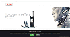 Desktop Screenshot of gegsrl.com